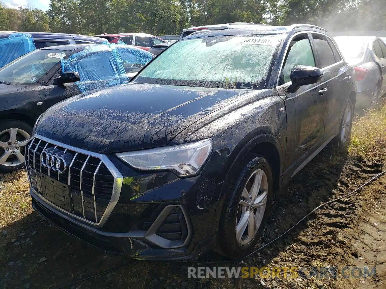 2 Photograph of a damaged car WA1EECF36K1078221 AUDI Q3 2019