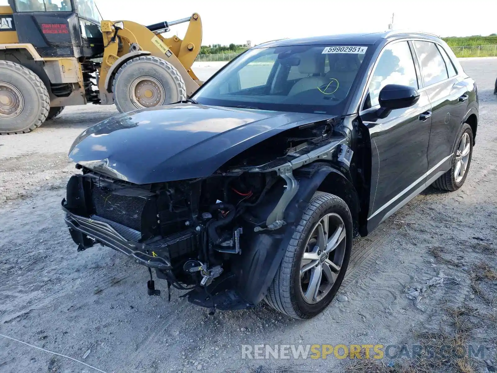 2 Photograph of a damaged car WA1EECF37K1070516 AUDI Q3 2019