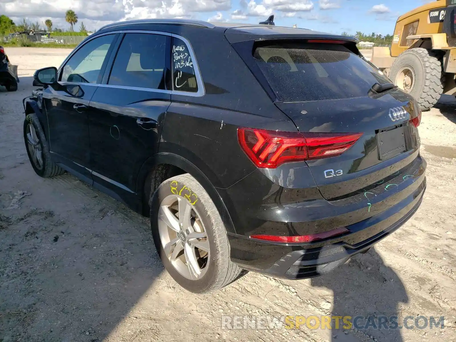 3 Photograph of a damaged car WA1EECF37K1070516 AUDI Q3 2019