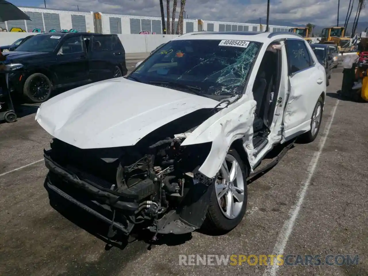 2 Photograph of a damaged car WA1EECF38K1071450 AUDI Q3 2019