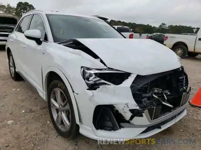 1 Photograph of a damaged car WA1EECF38K1072775 AUDI Q3 2019