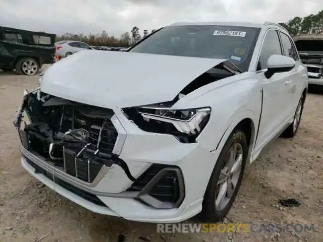 2 Фотография поврежденного автомобиля WA1EECF38K1072775 AUDI Q3 2019