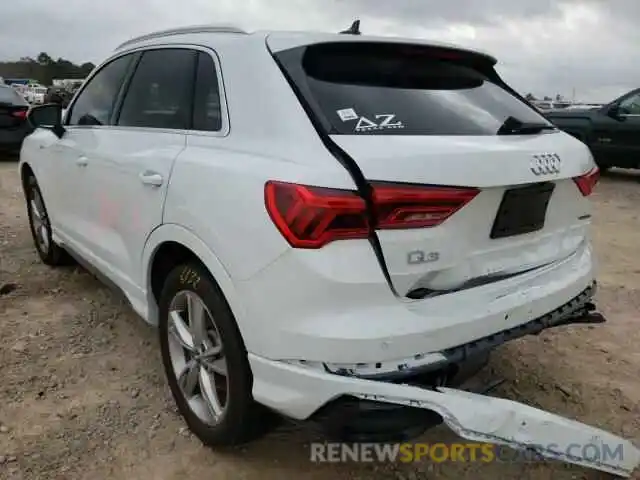 3 Photograph of a damaged car WA1EECF38K1072775 AUDI Q3 2019