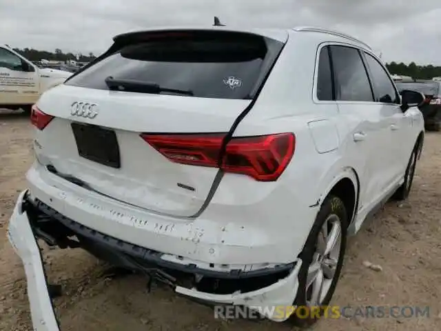 4 Photograph of a damaged car WA1EECF38K1072775 AUDI Q3 2019