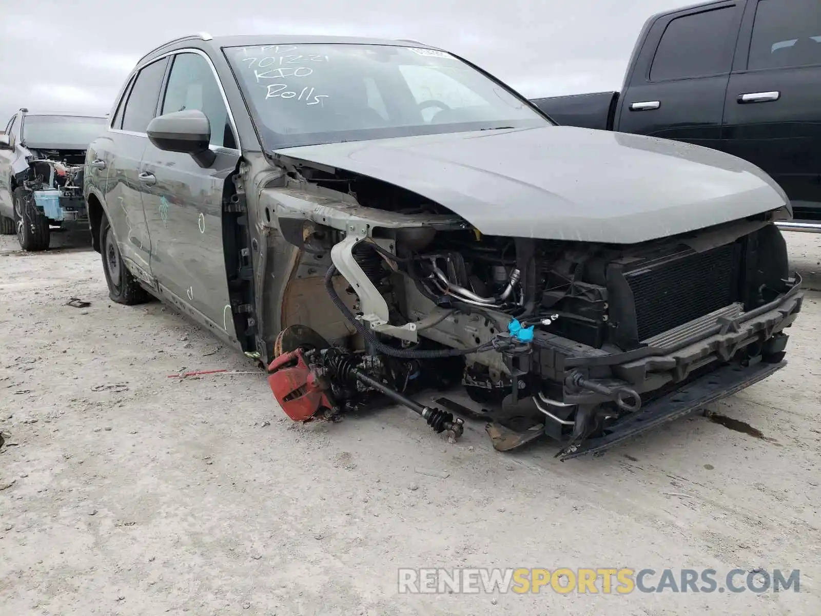 9 Photograph of a damaged car WA1EECF38K1073490 AUDI Q3 2019