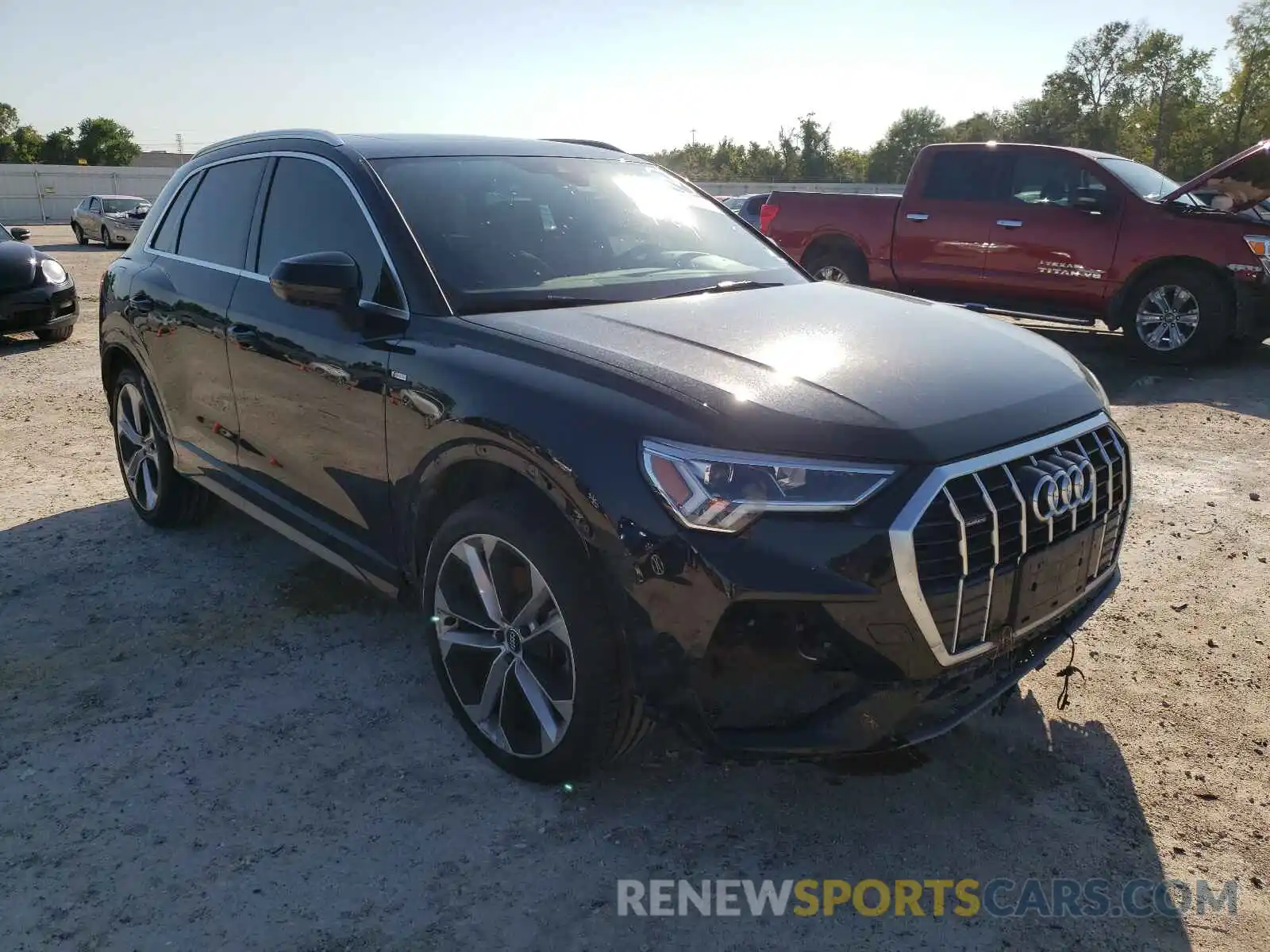 1 Photograph of a damaged car WA1EECF39K1085924 AUDI Q3 2019