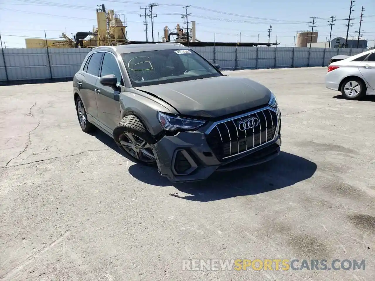 1 Photograph of a damaged car WA1EECF3XK1083857 AUDI Q3 2019