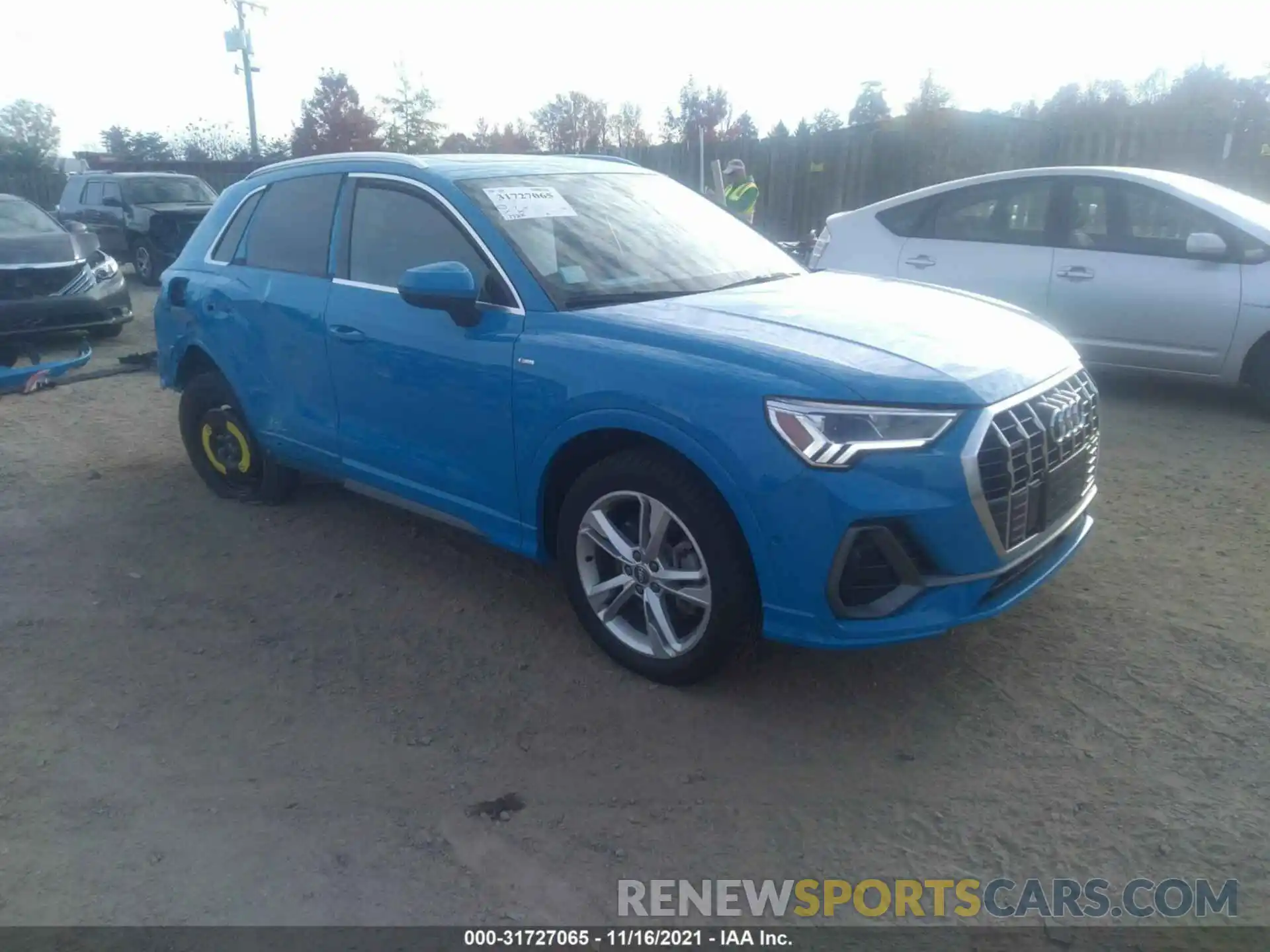 1 Фотография поврежденного автомобиля WA1FECF33K1088273 AUDI Q3 2019