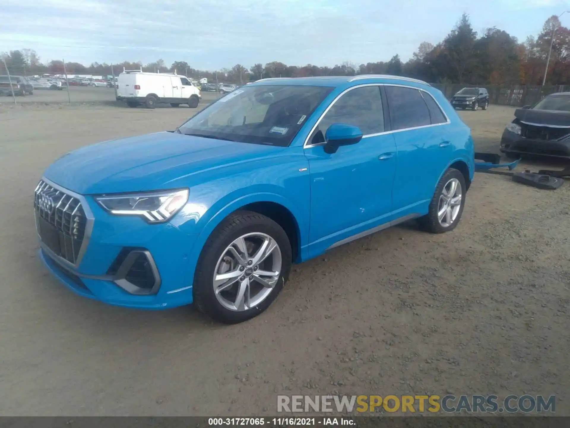 2 Фотография поврежденного автомобиля WA1FECF33K1088273 AUDI Q3 2019