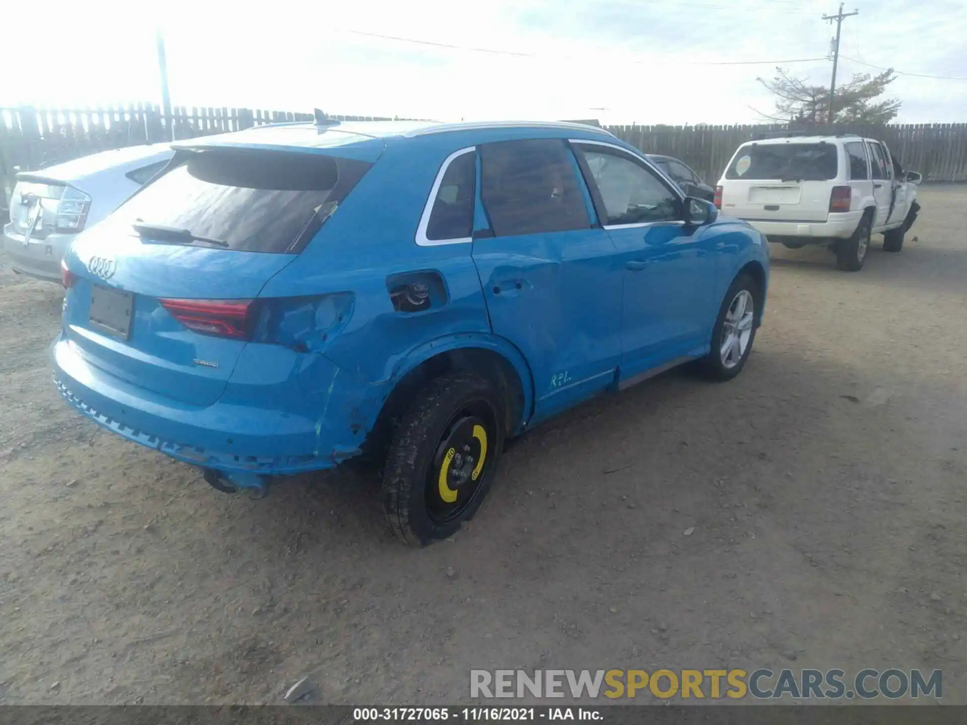 4 Фотография поврежденного автомобиля WA1FECF33K1088273 AUDI Q3 2019