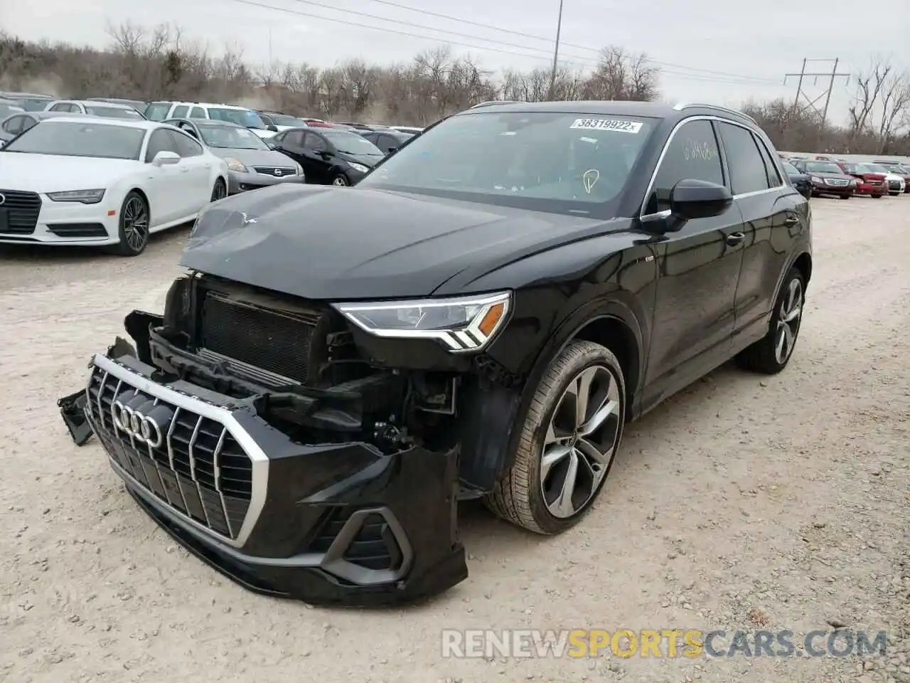 2 Фотография поврежденного автомобиля WA1FECF34K1074494 AUDI Q3 2019