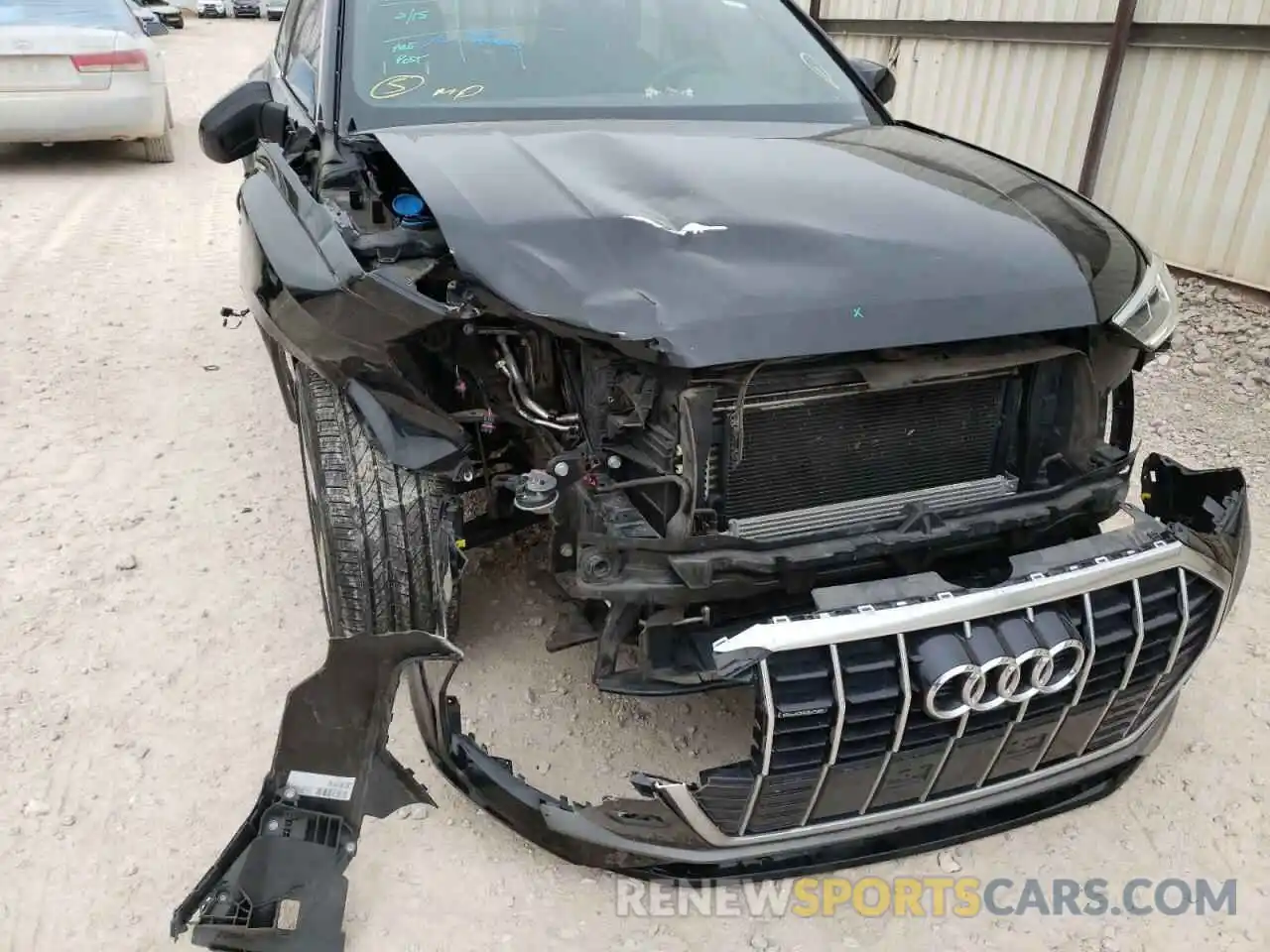 9 Фотография поврежденного автомобиля WA1FECF34K1074494 AUDI Q3 2019