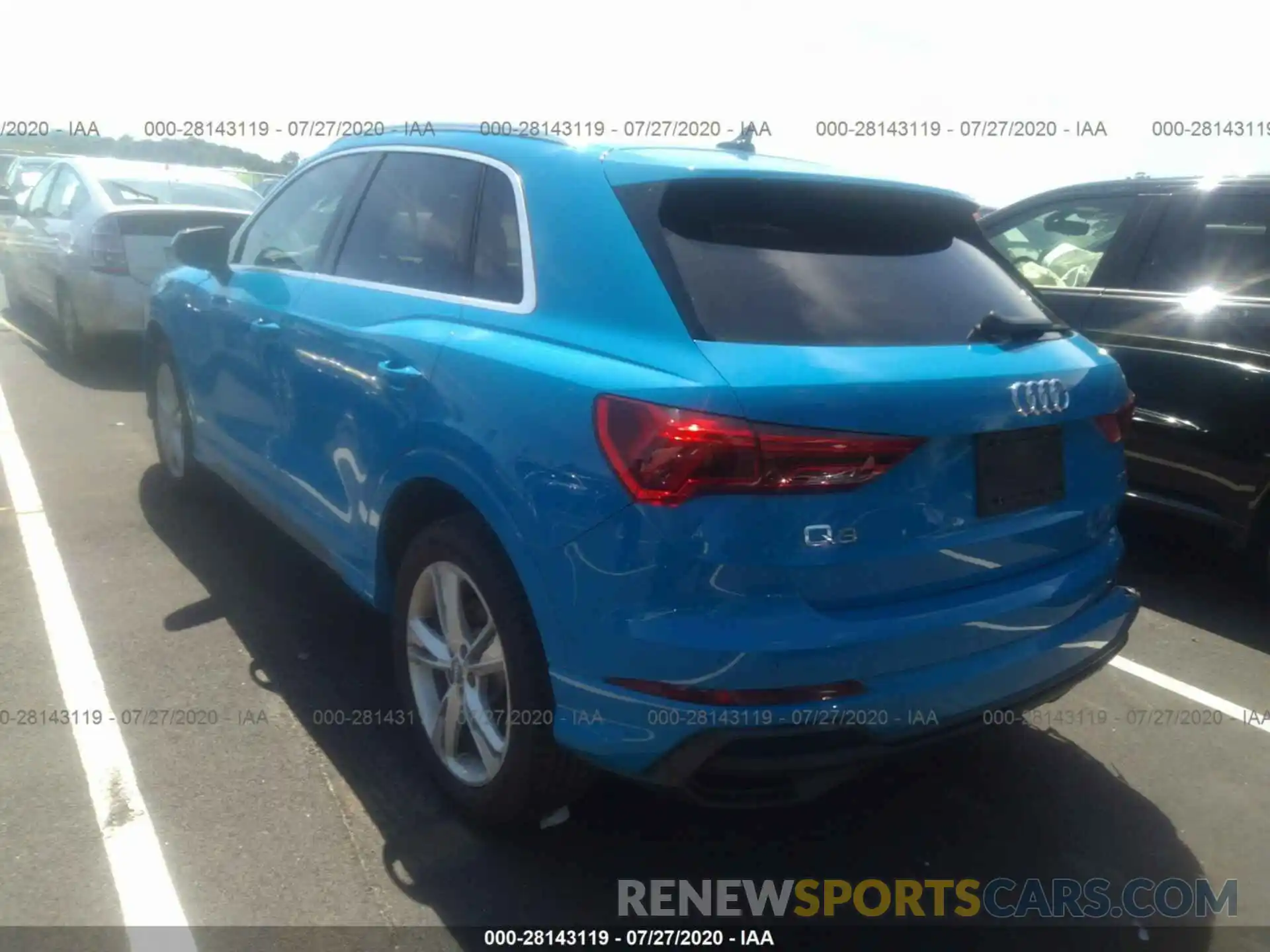 3 Фотография поврежденного автомобиля WA1FECF36K1066817 AUDI Q3 2019