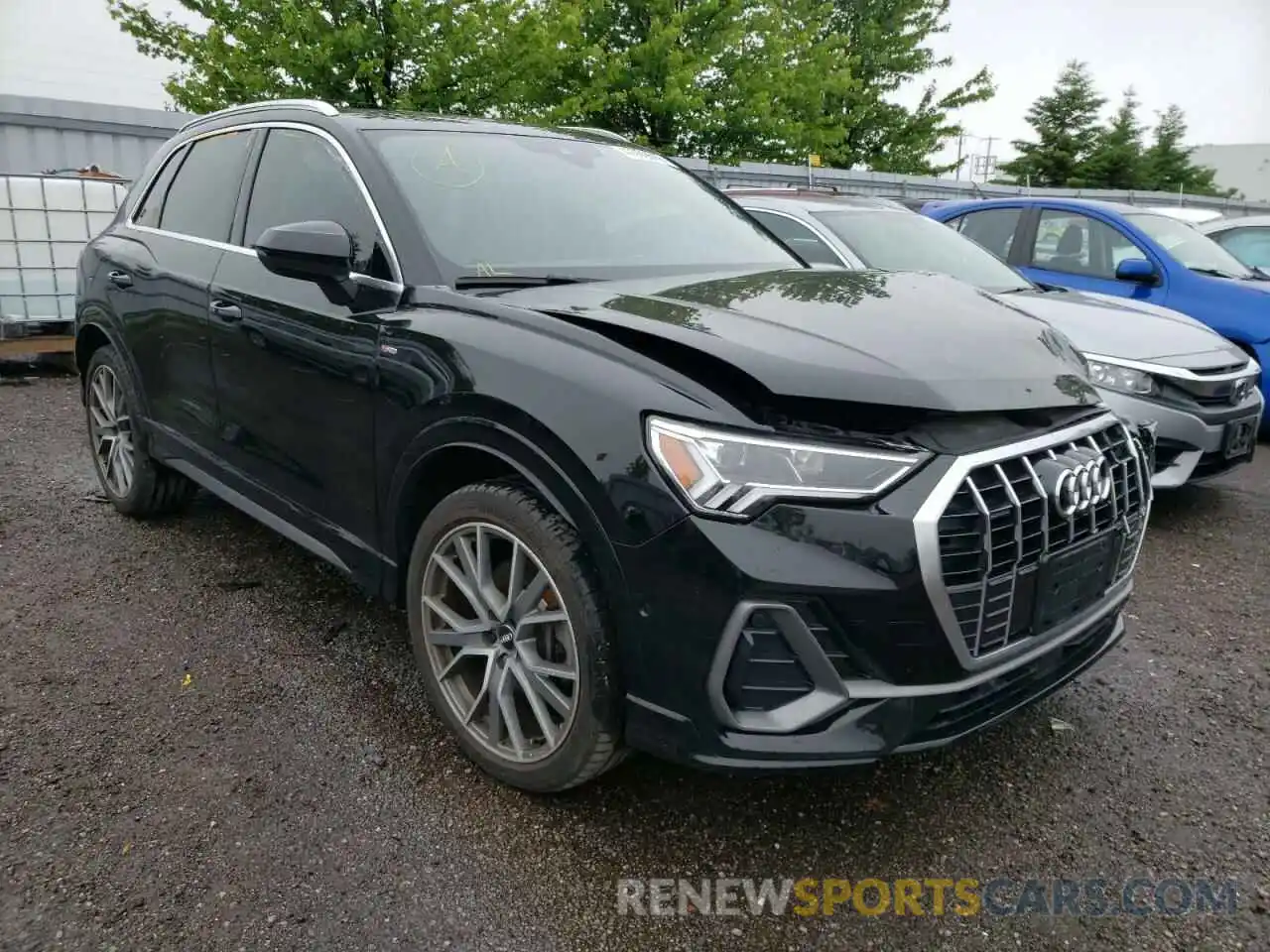 1 Фотография поврежденного автомобиля WA1FECF3XK1066934 AUDI Q3 2019