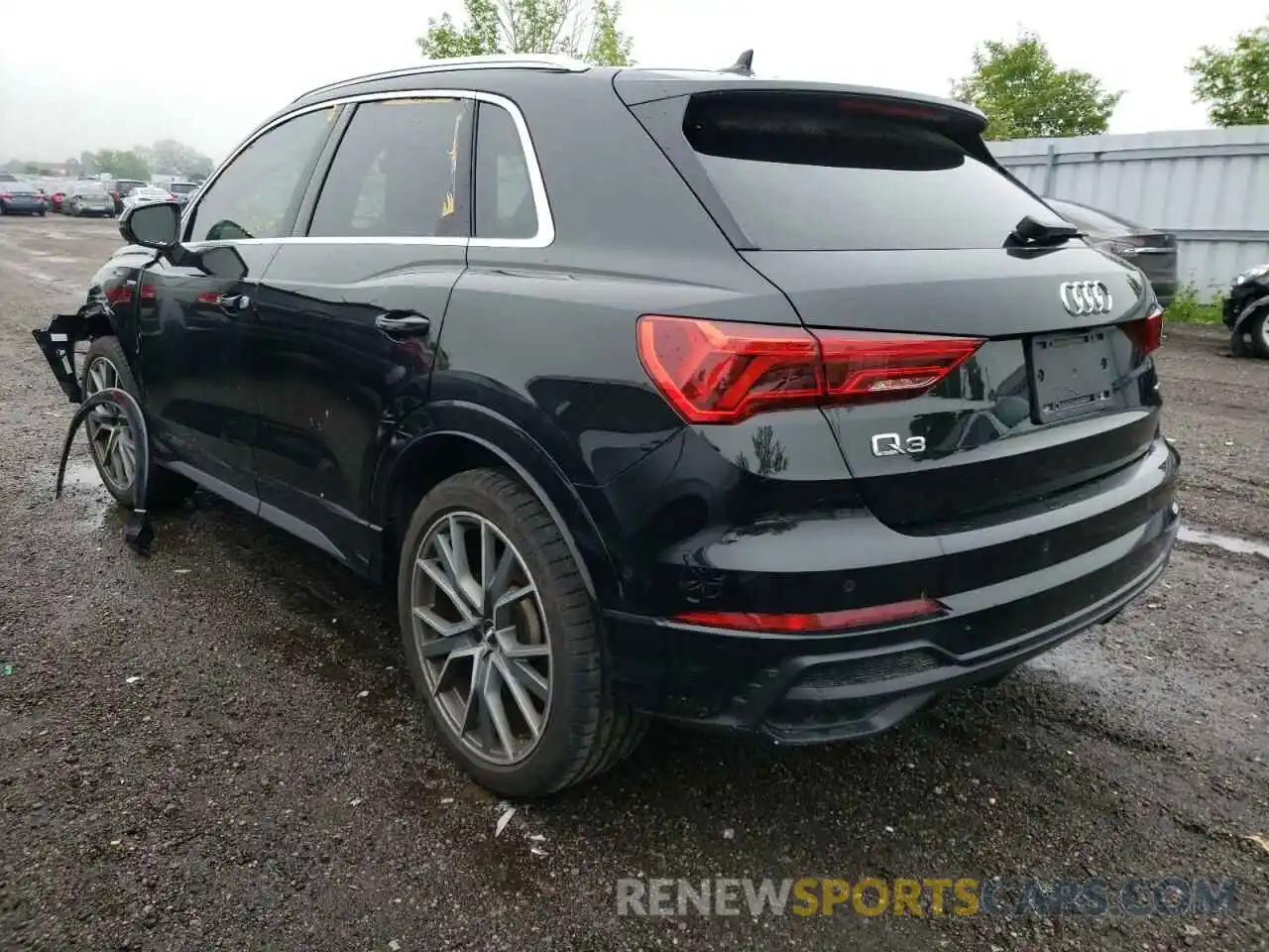 3 Photograph of a damaged car WA1FECF3XK1066934 AUDI Q3 2019