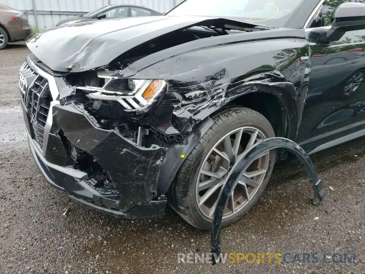 9 Photograph of a damaged car WA1FECF3XK1066934 AUDI Q3 2019