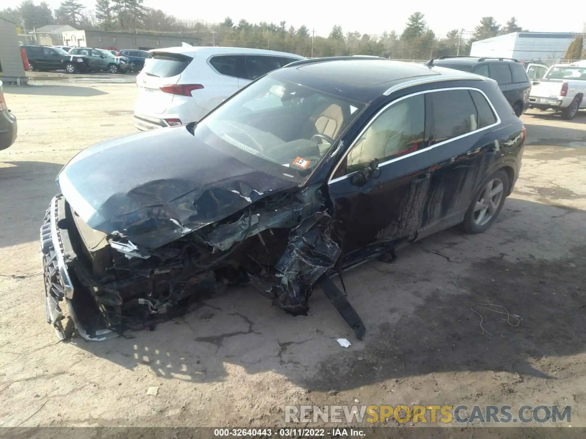 2 Photograph of a damaged car WA1AECF30L1005300 AUDI Q3 2020