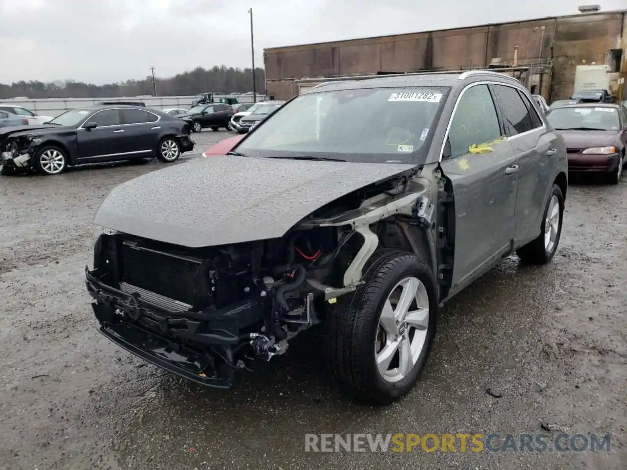 2 Photograph of a damaged car WA1AECF30L1008469 AUDI Q3 2020