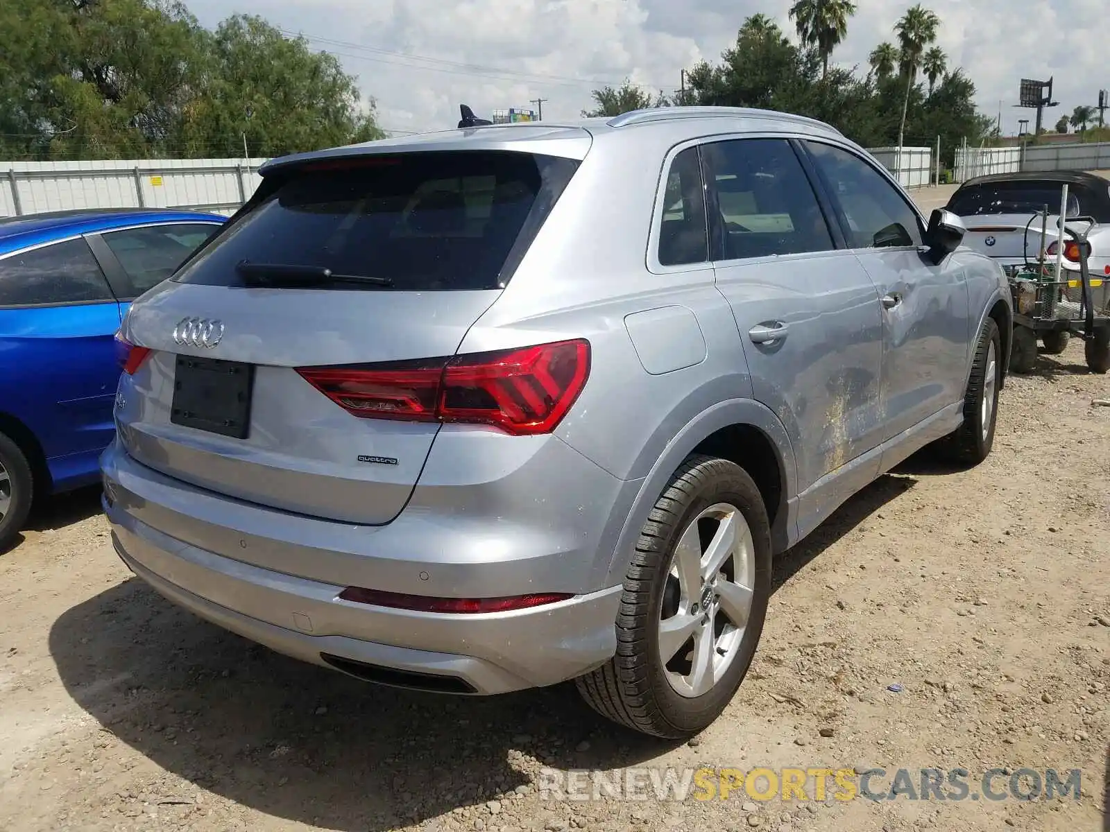 4 Фотография поврежденного автомобиля WA1AECF30L1016720 AUDI Q3 2020