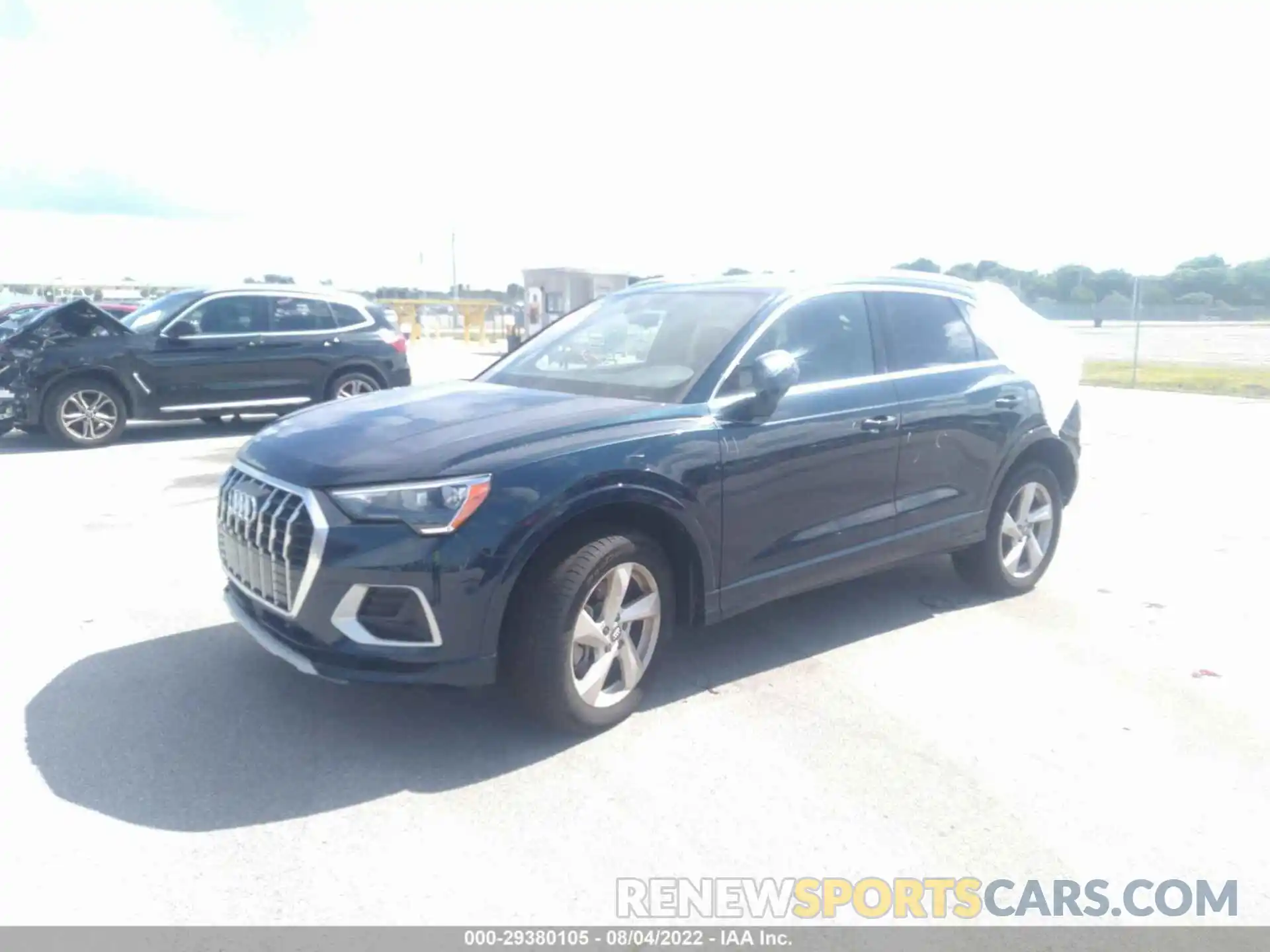 2 Фотография поврежденного автомобиля WA1AECF30L1022761 AUDI Q3 2020