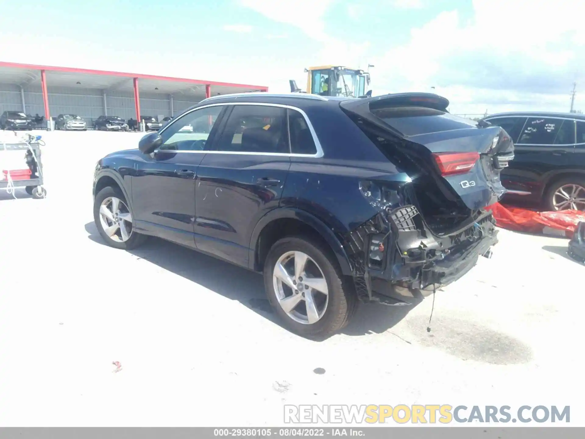 3 Фотография поврежденного автомобиля WA1AECF30L1022761 AUDI Q3 2020