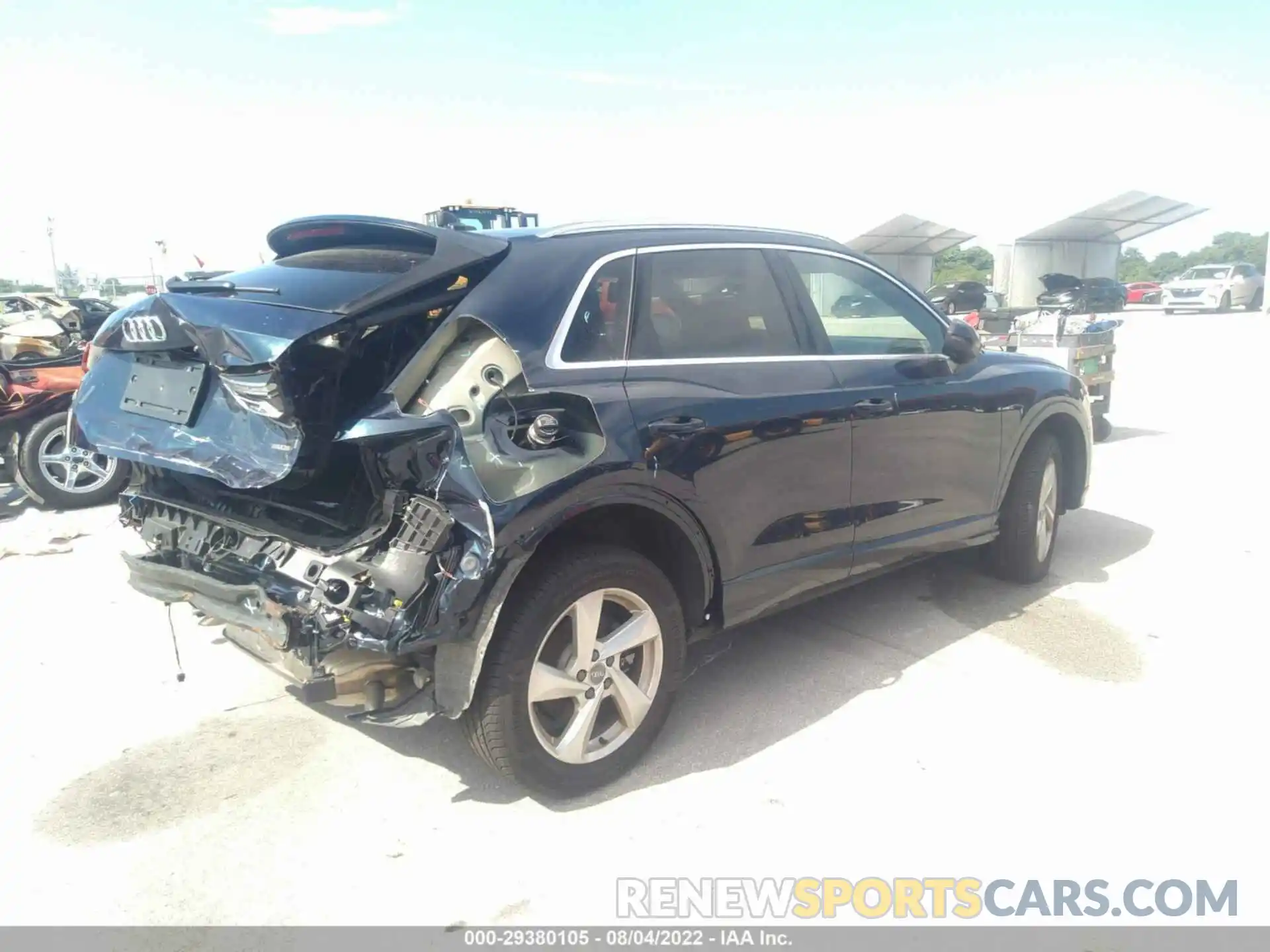 4 Photograph of a damaged car WA1AECF30L1022761 AUDI Q3 2020