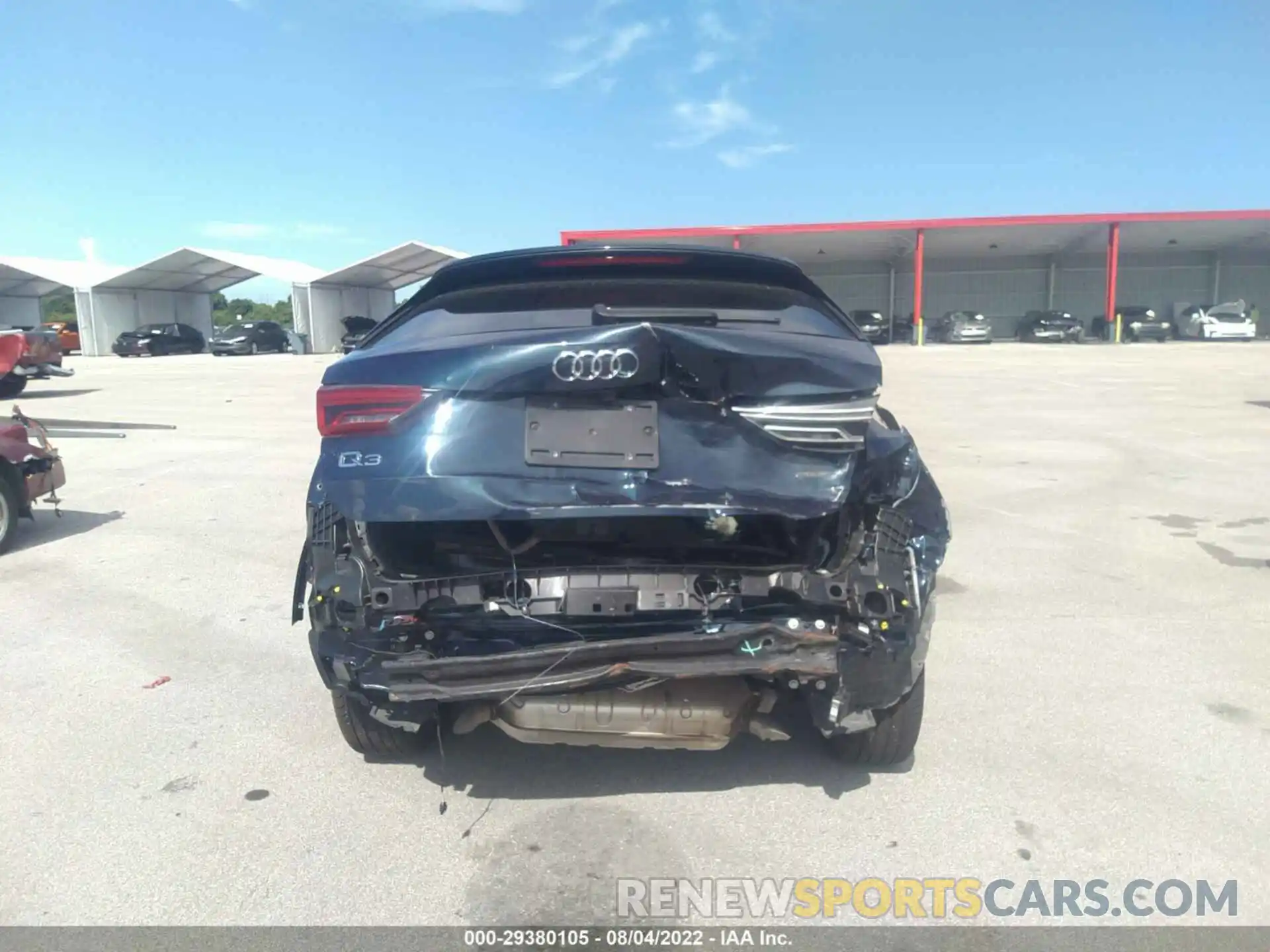 6 Photograph of a damaged car WA1AECF30L1022761 AUDI Q3 2020