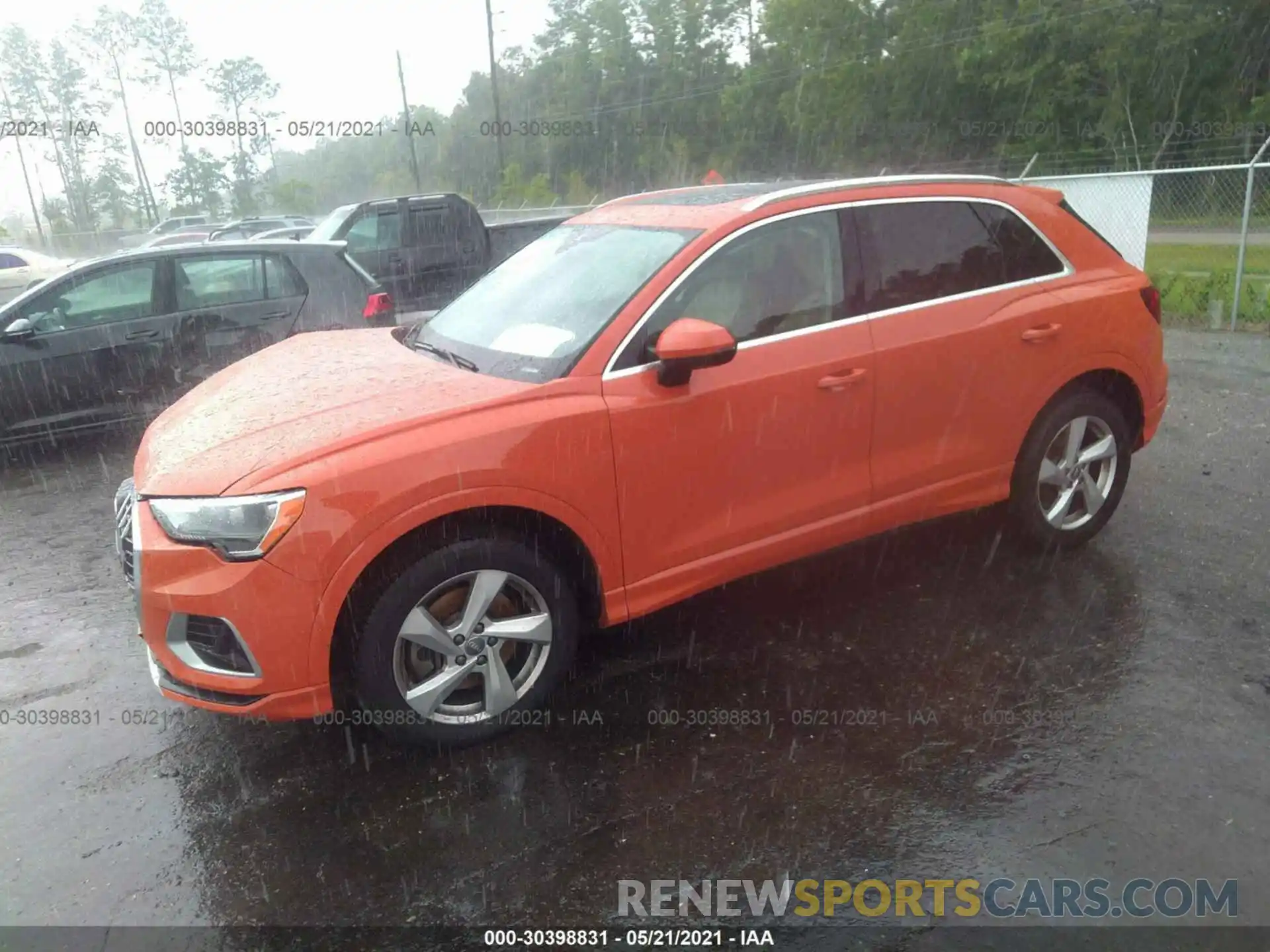 2 Photograph of a damaged car WA1AECF30L1028866 AUDI Q3 2020