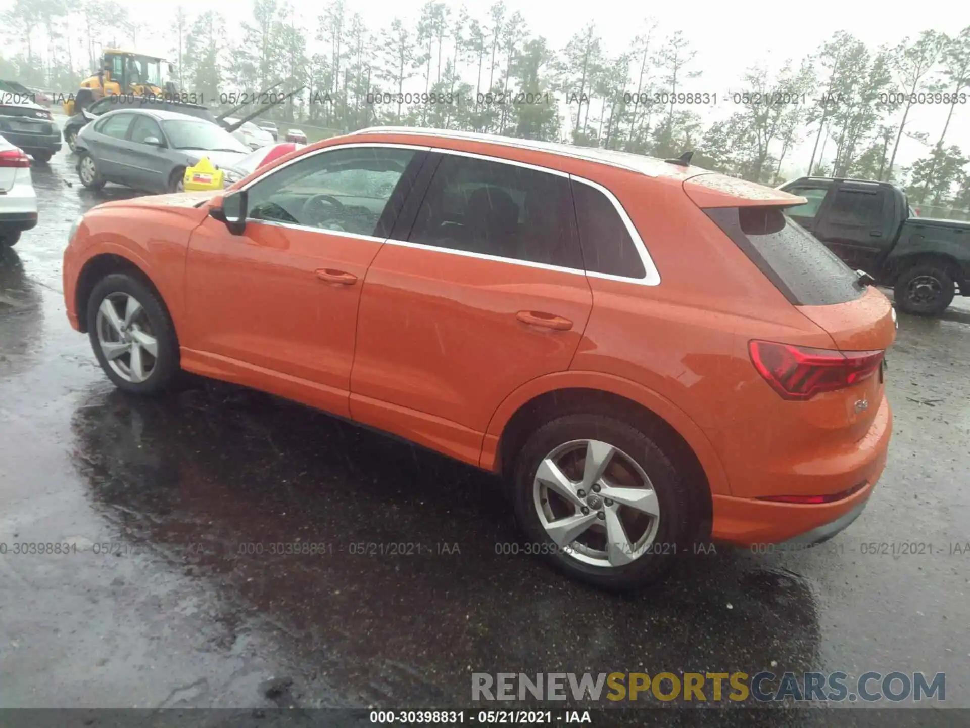 3 Фотография поврежденного автомобиля WA1AECF30L1028866 AUDI Q3 2020