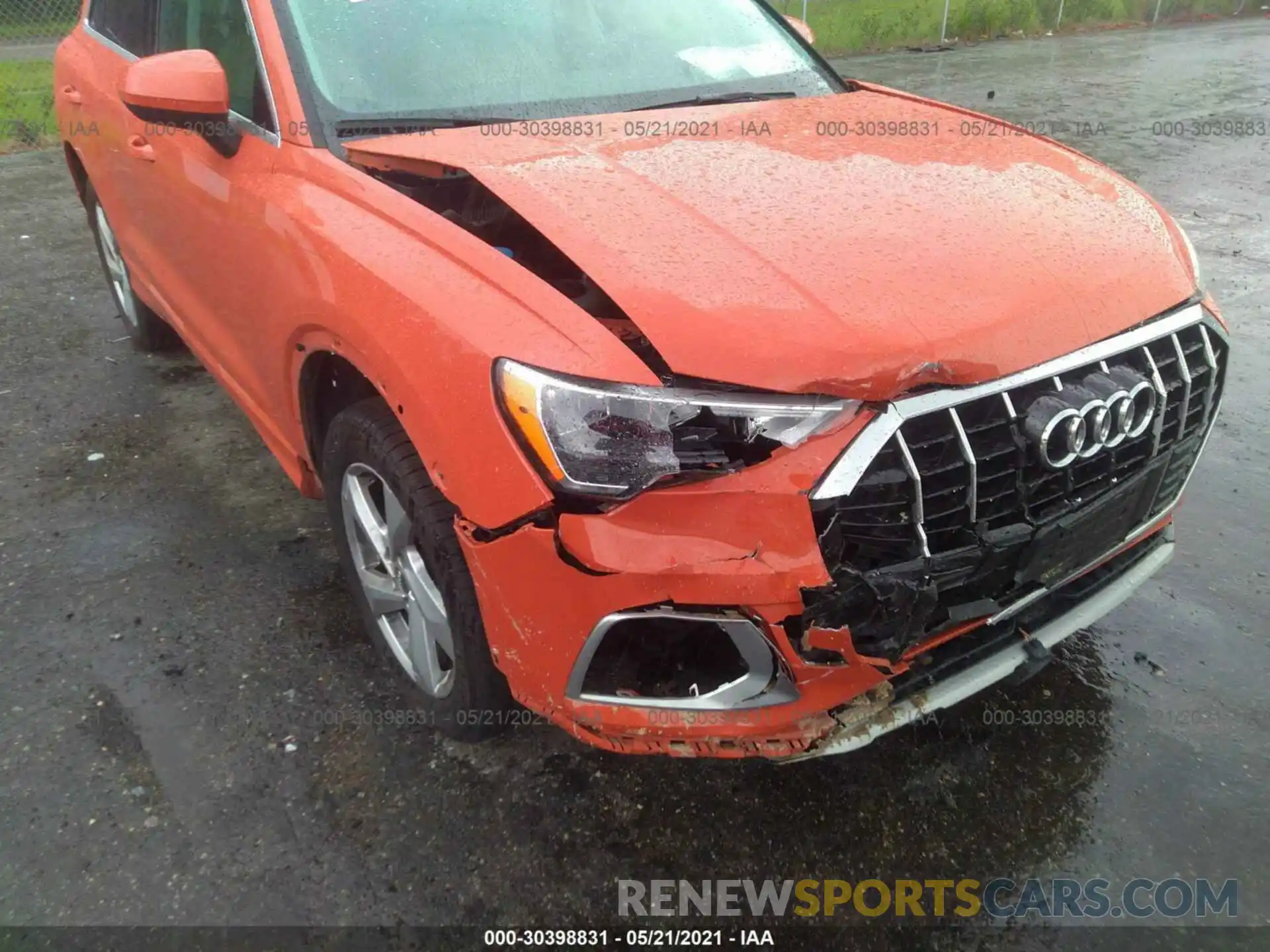 6 Photograph of a damaged car WA1AECF30L1028866 AUDI Q3 2020