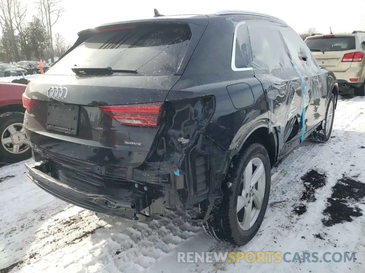 4 Фотография поврежденного автомобиля WA1AECF30L1048292 AUDI Q3 2020