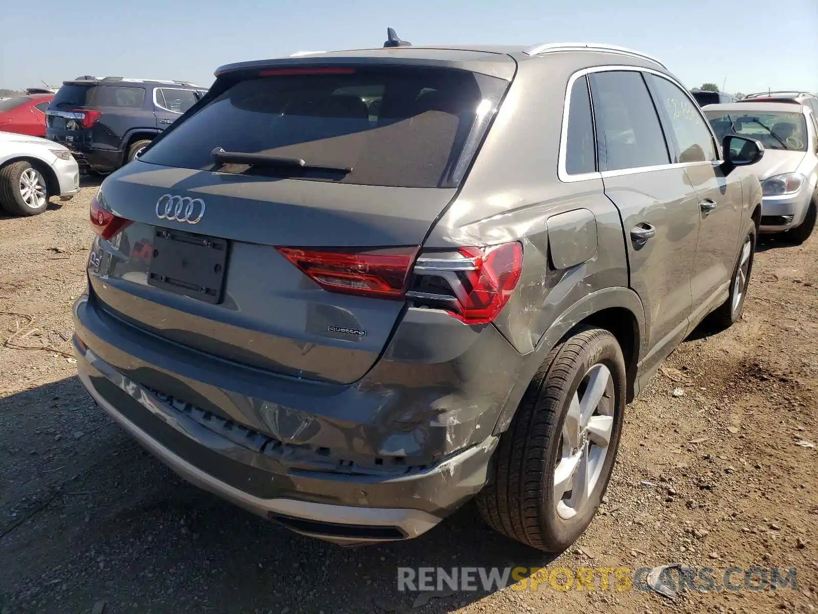 4 Фотография поврежденного автомобиля WA1AECF30L1052925 AUDI Q3 2020