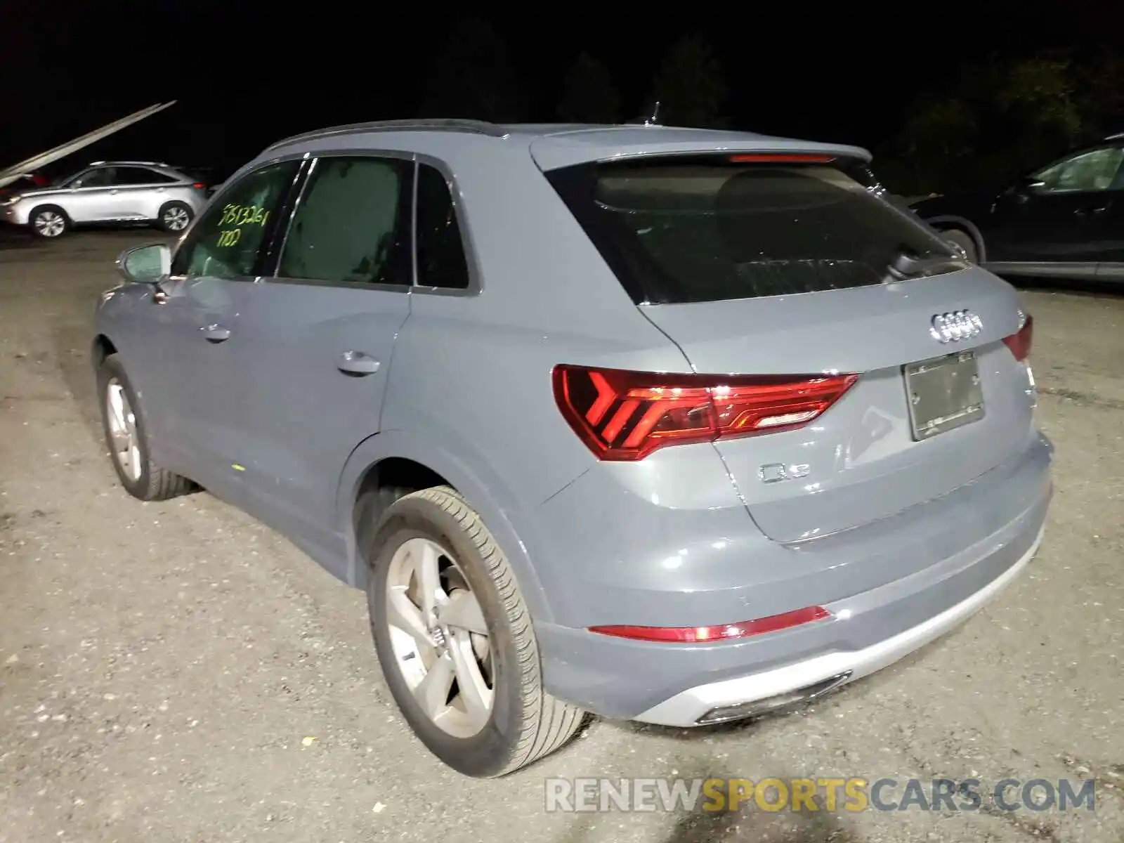 3 Photograph of a damaged car WA1AECF30L1067912 AUDI Q3 2020