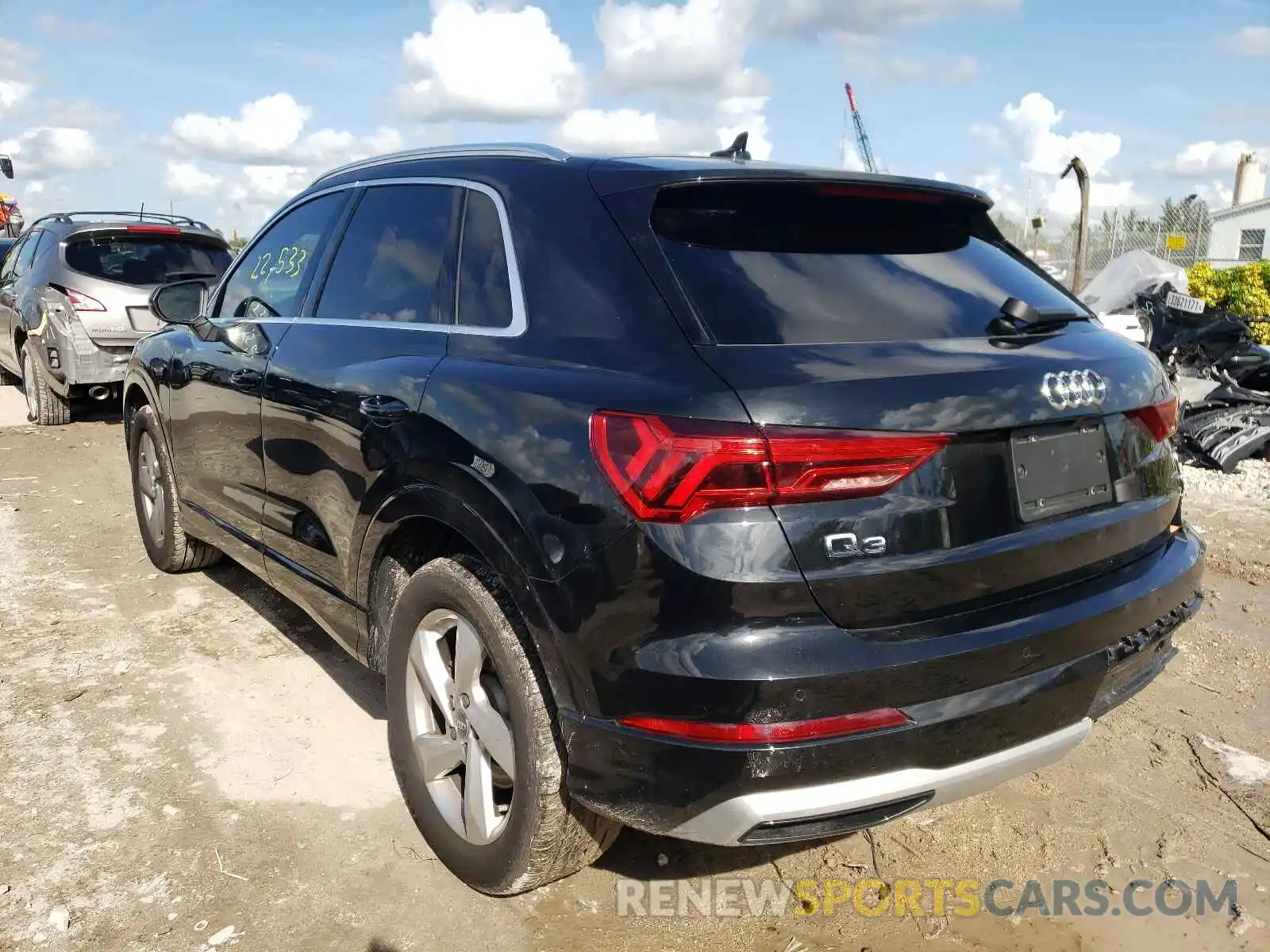 3 Фотография поврежденного автомобиля WA1AECF30L1070972 AUDI Q3 2020