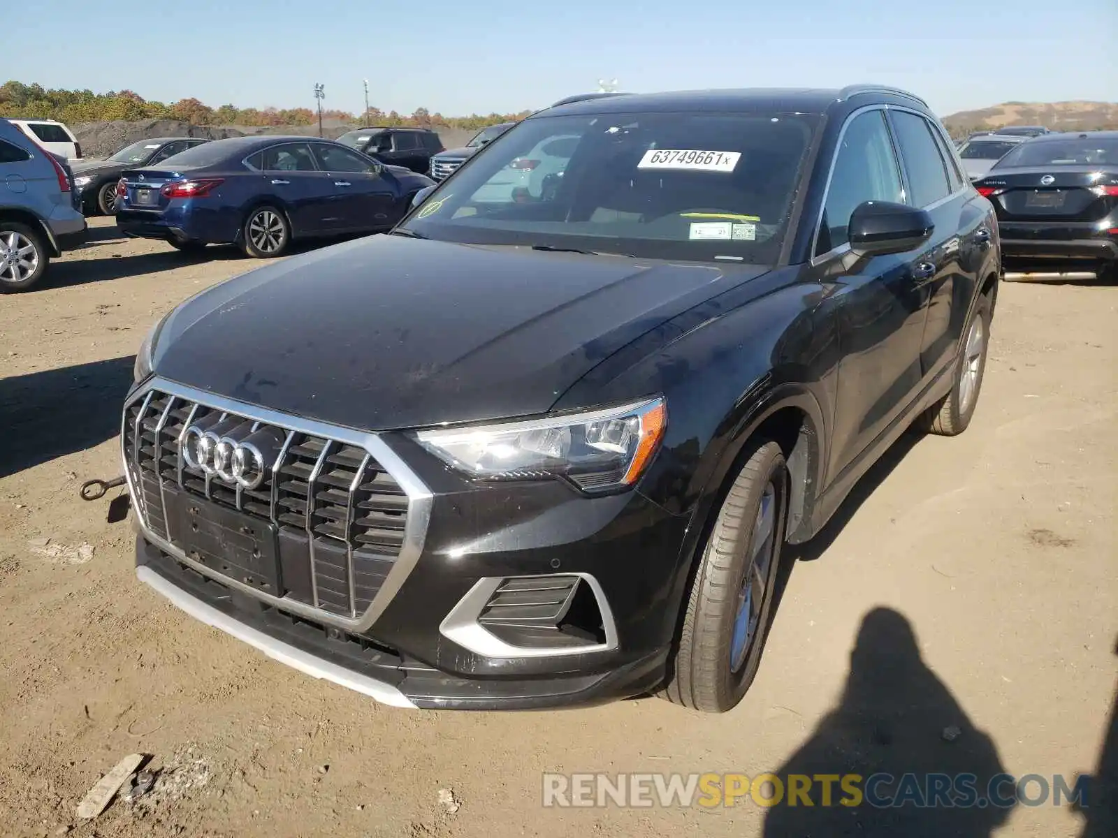 2 Photograph of a damaged car WA1AECF30L1072432 AUDI Q3 2020