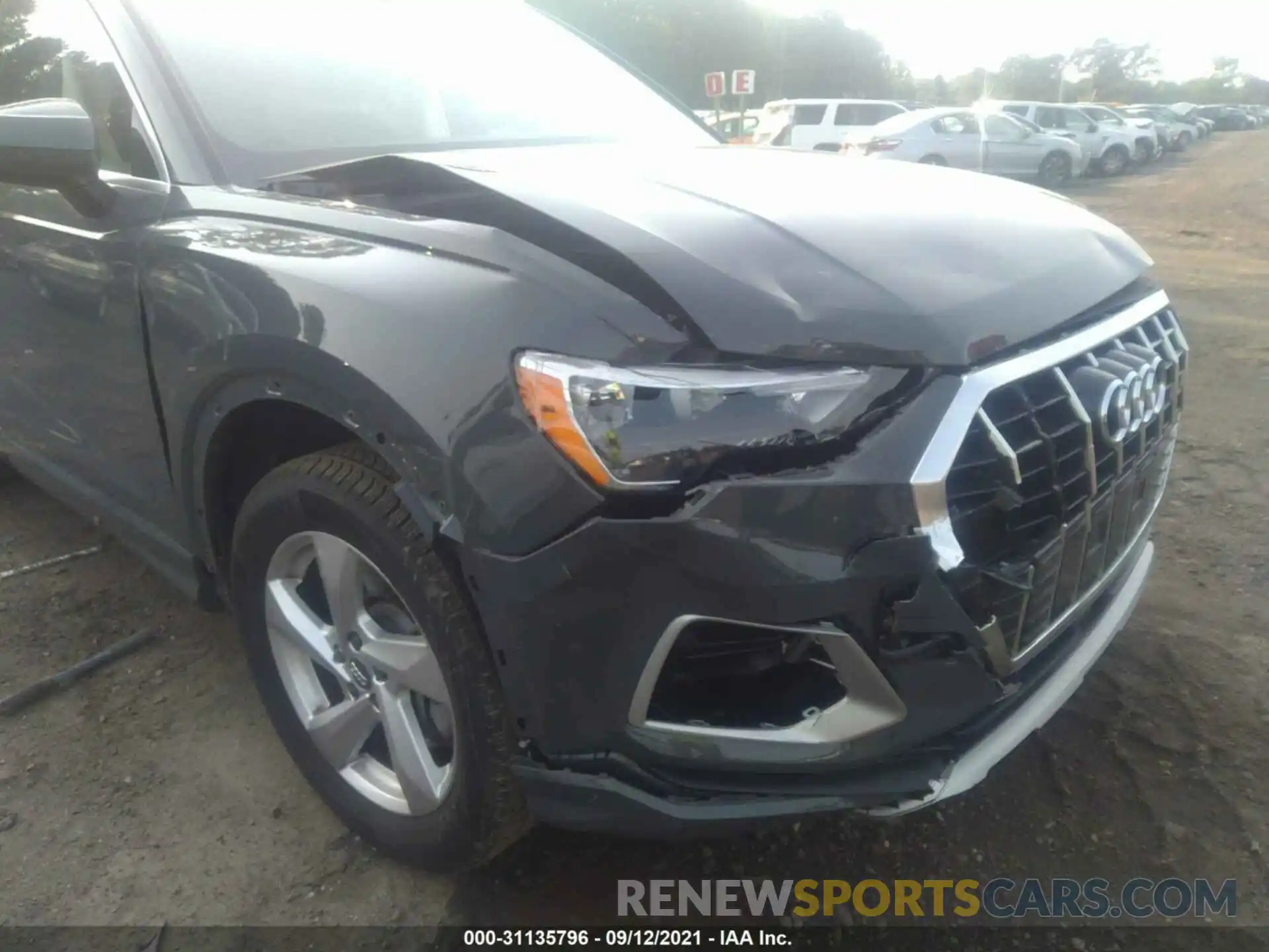 6 Photograph of a damaged car WA1AECF30L1097914 AUDI Q3 2020