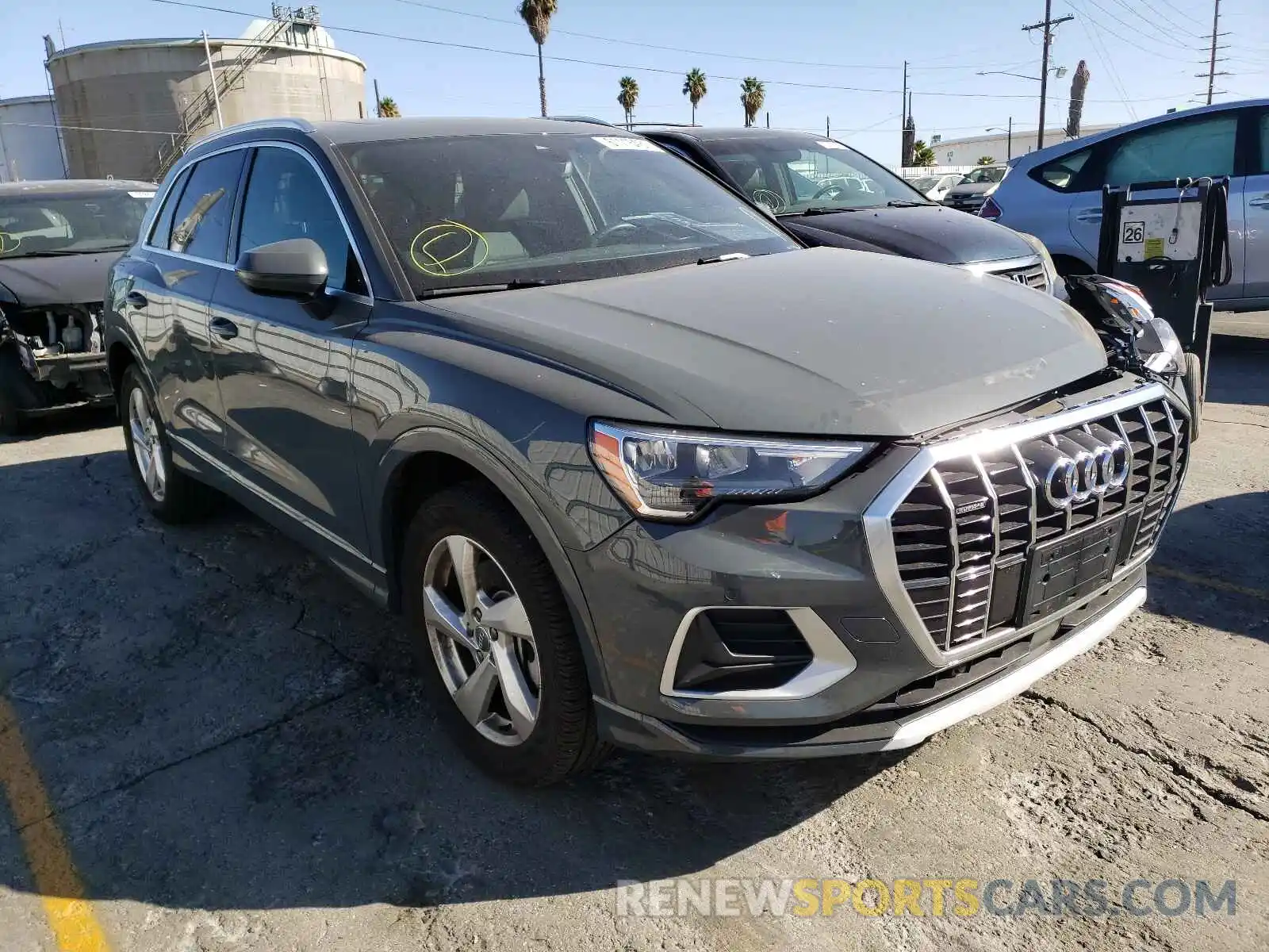 1 Photograph of a damaged car WA1AECF31L1004950 AUDI Q3 2020