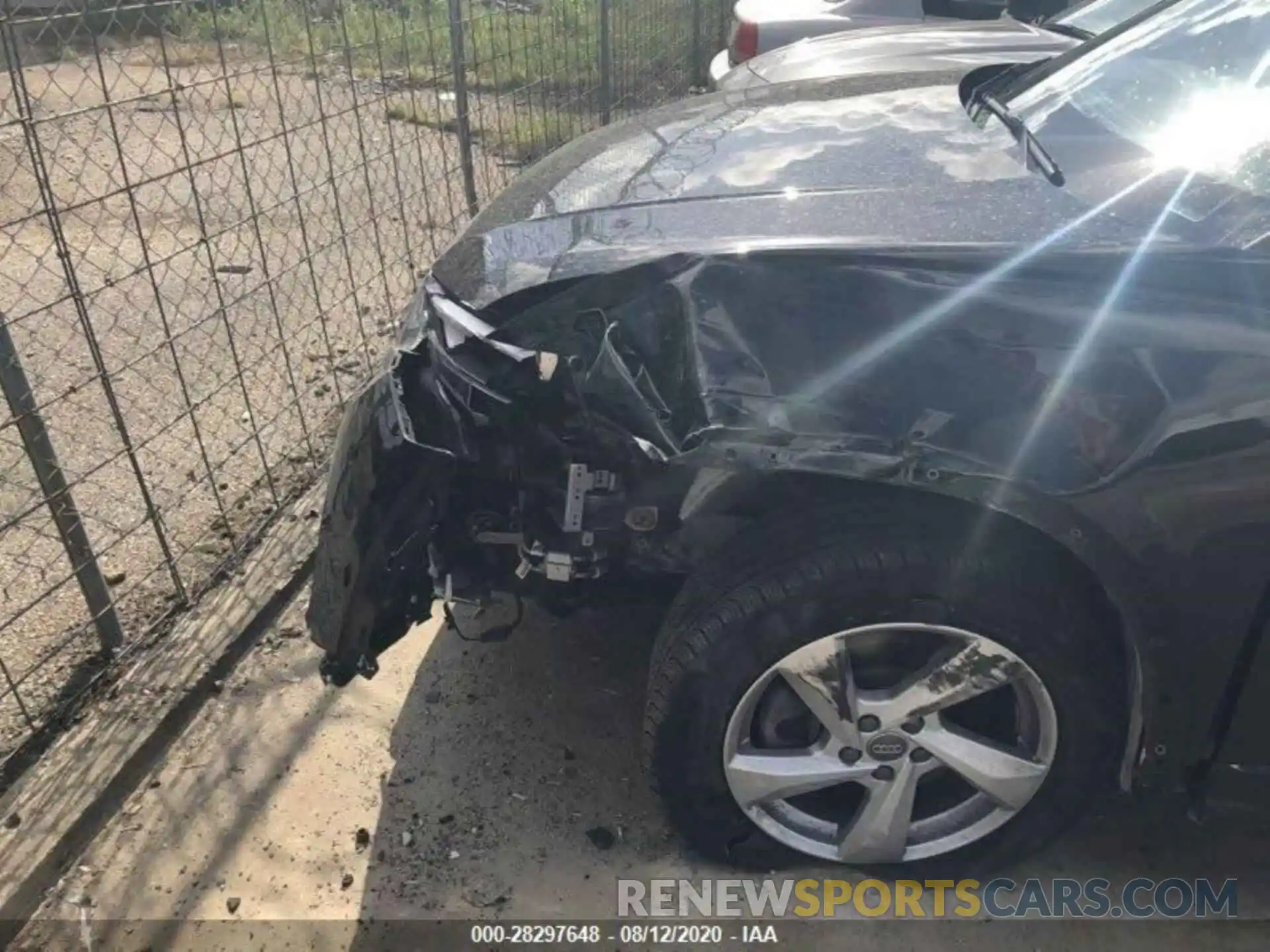 8 Photograph of a damaged car WA1AECF31L1024020 AUDI Q3 2020