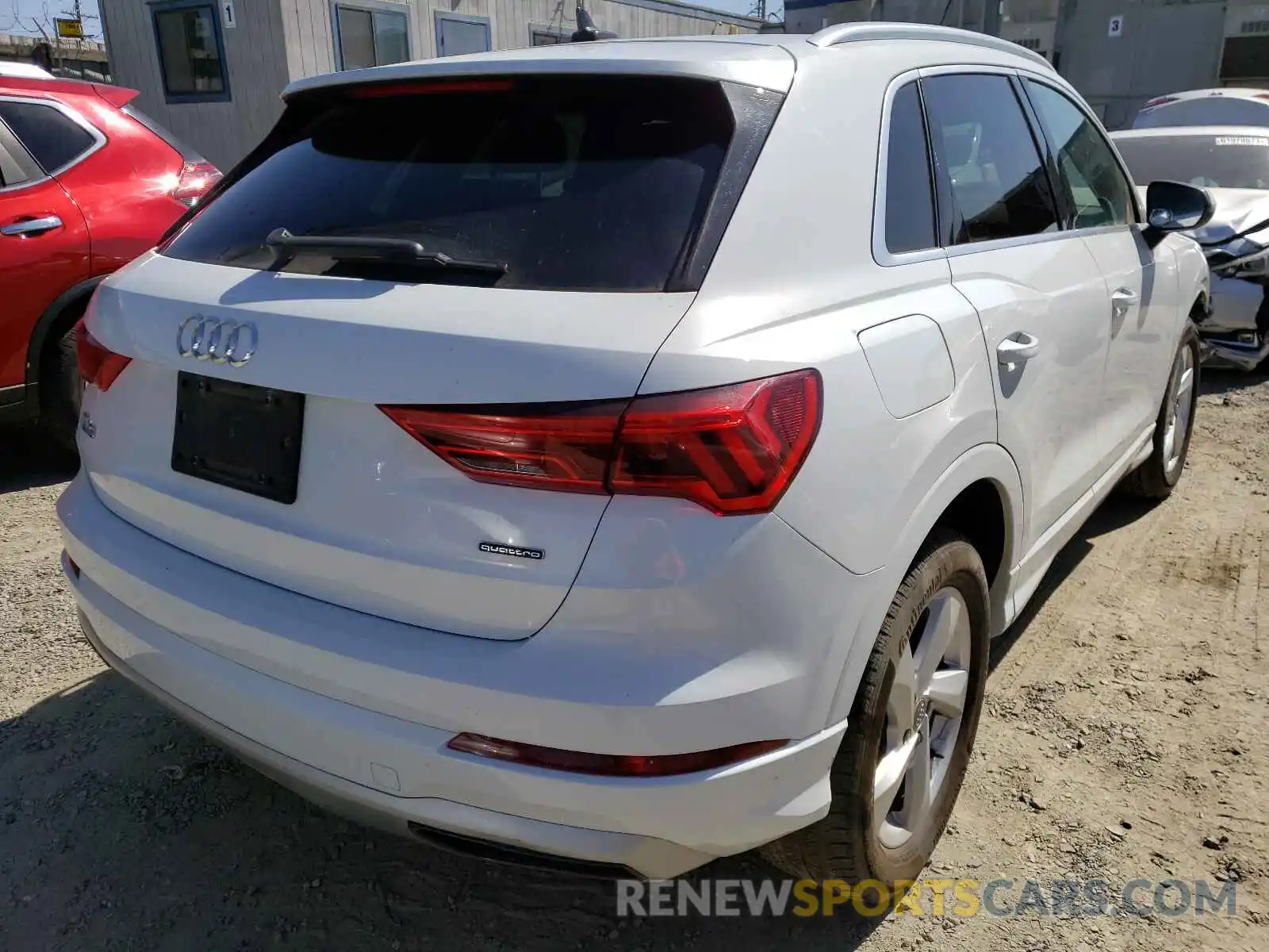 4 Фотография поврежденного автомобиля WA1AECF31L1024809 AUDI Q3 2020