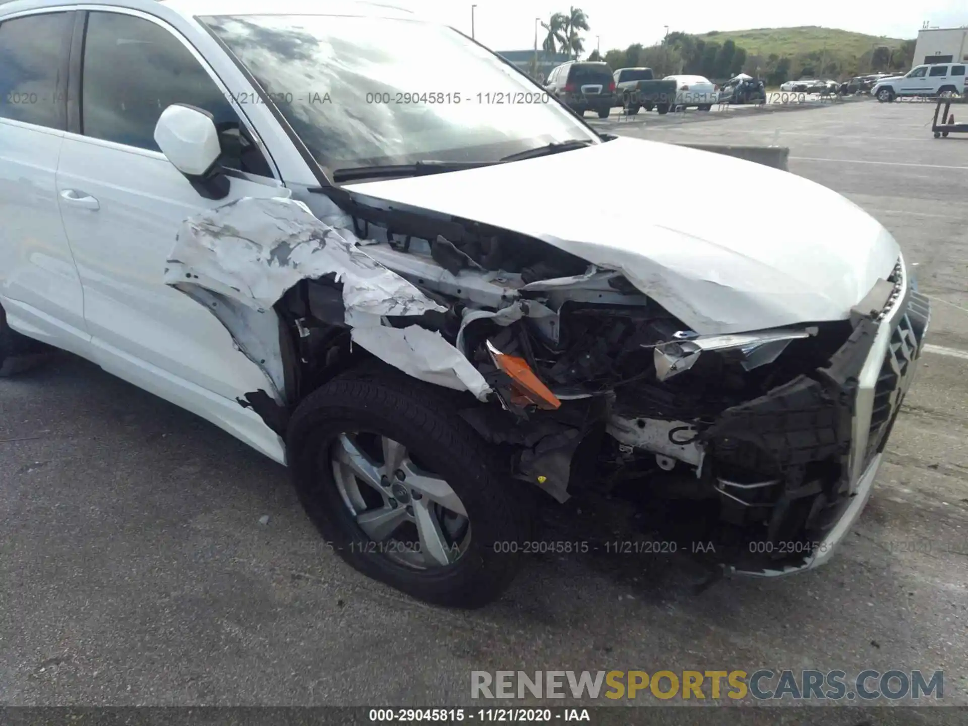 6 Photograph of a damaged car WA1AECF31L1031131 AUDI Q3 2020