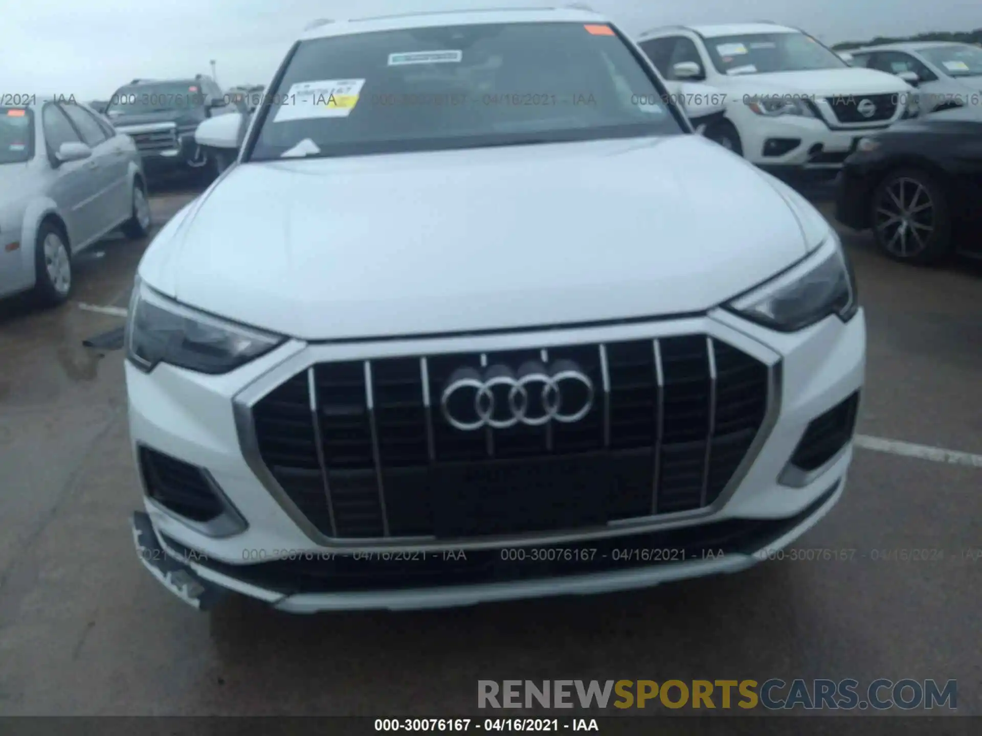 6 Фотография поврежденного автомобиля WA1AECF31L1032134 AUDI Q3 2020