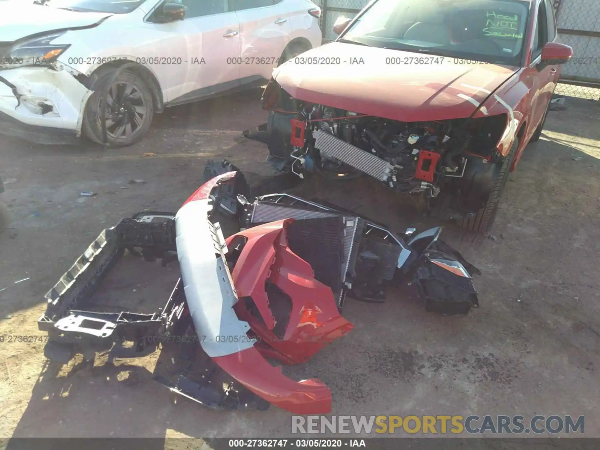 6 Photograph of a damaged car WA1AECF31L1035129 AUDI Q3 2020