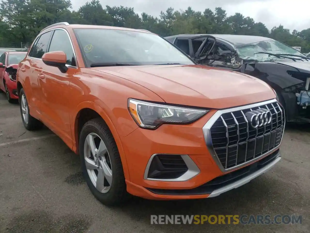 1 Photograph of a damaged car WA1AECF31L1036247 AUDI Q3 2020