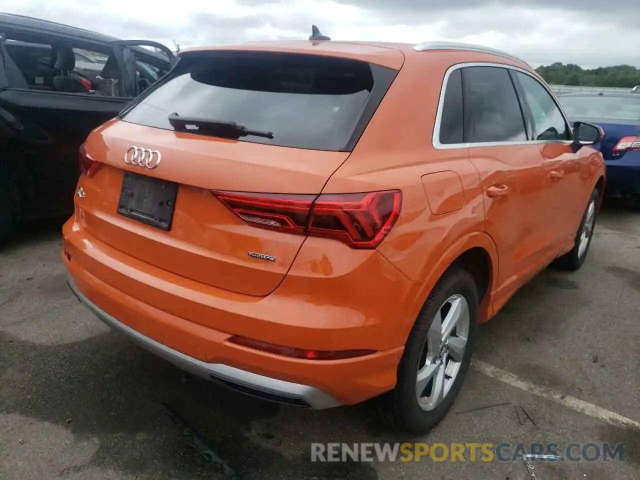 4 Фотография поврежденного автомобиля WA1AECF31L1036247 AUDI Q3 2020