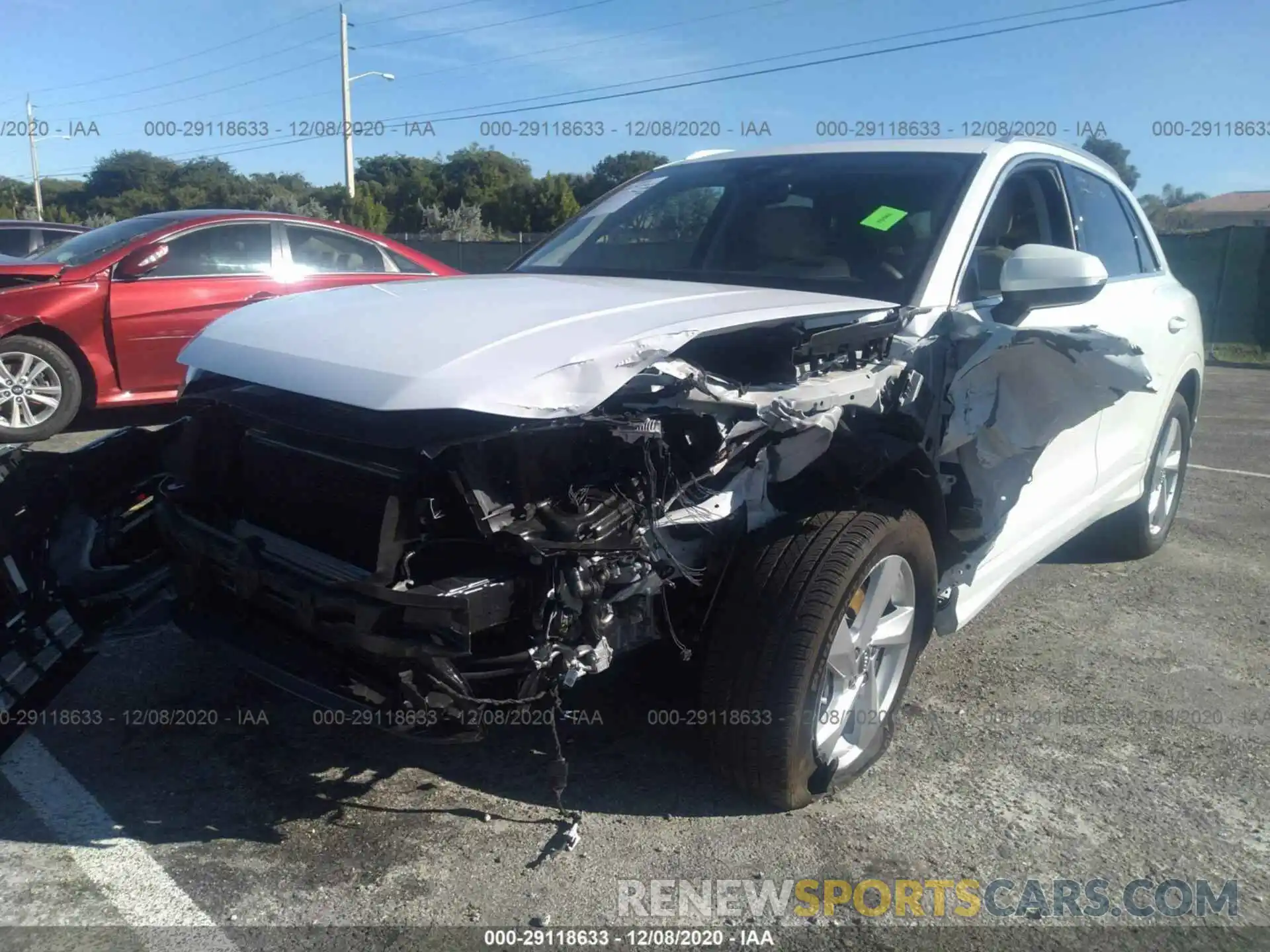 6 Photograph of a damaged car WA1AECF31L1071774 AUDI Q3 2020