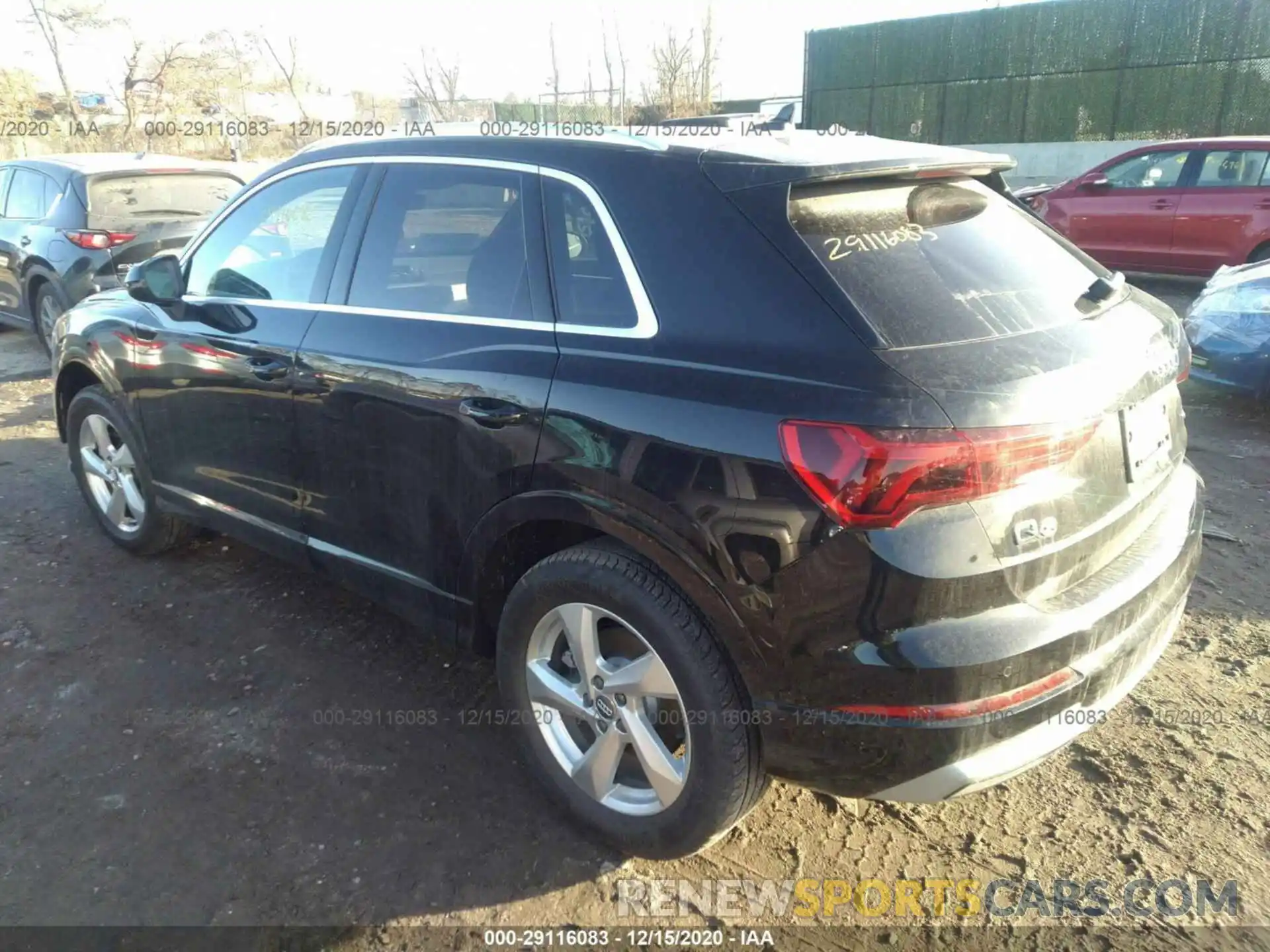 3 Photograph of a damaged car WA1AECF31L1111092 AUDI Q3 2020