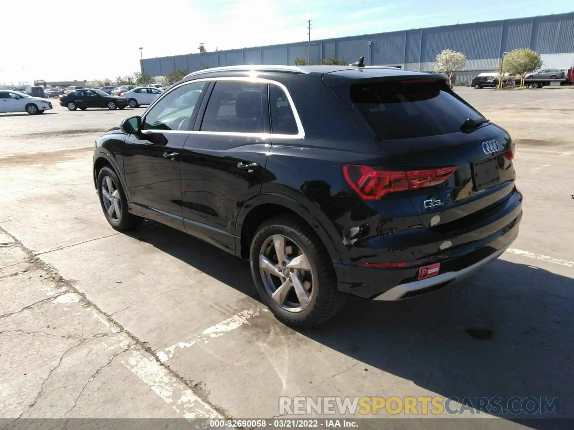 3 Photograph of a damaged car WA1AECF32L1020980 AUDI Q3 2020