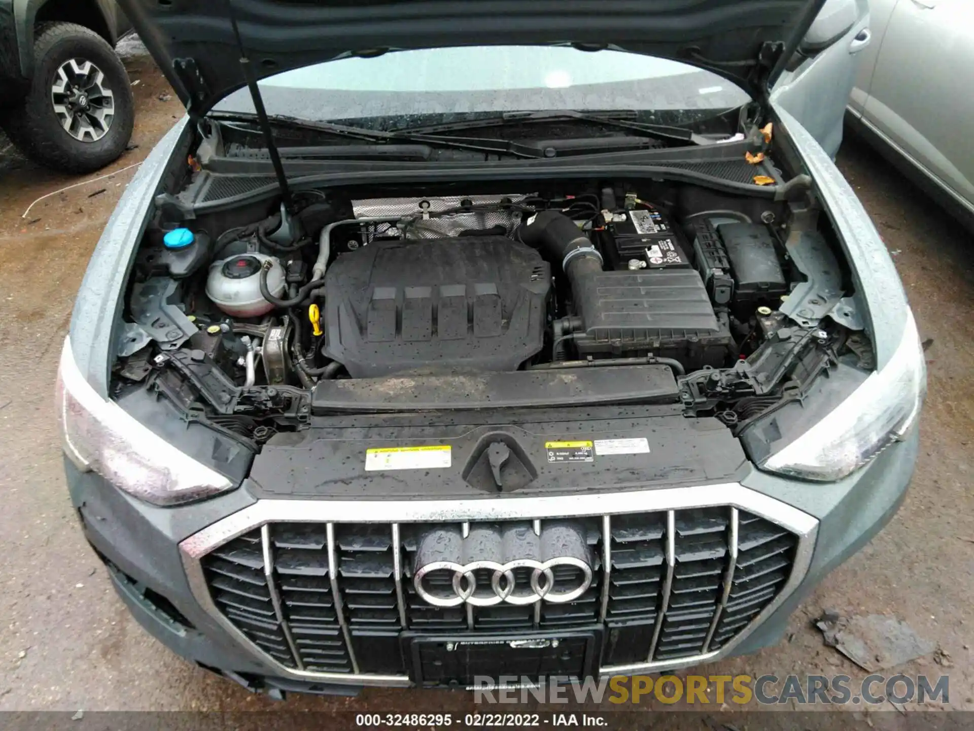 10 Фотография поврежденного автомобиля WA1AECF32L1024205 AUDI Q3 2020