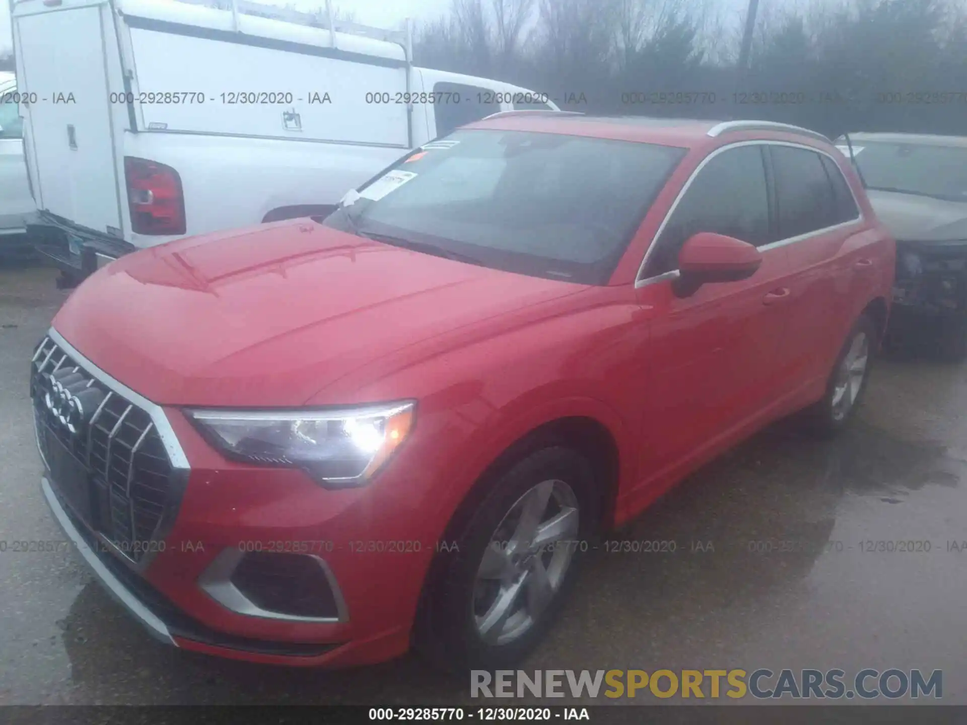 2 Photograph of a damaged car WA1AECF32L1032448 AUDI Q3 2020