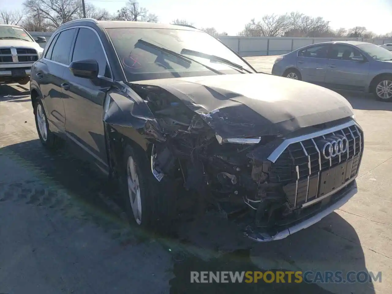 1 Photograph of a damaged car WA1AECF32L1114793 AUDI Q3 2020